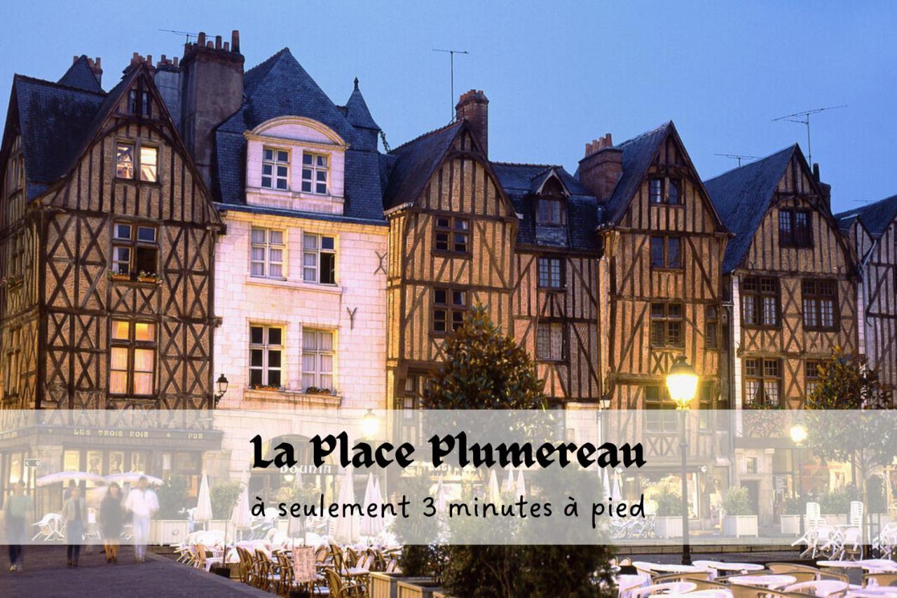 Le Baleschoux - Parking - Prestiplace Collection Tours Luaran gambar